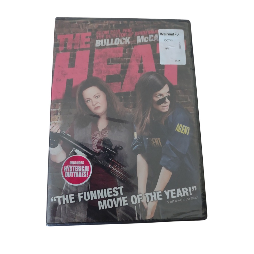 The‎ Heat DVD Sandra Bullock Melissa McCarthy Buddy Cop Comedy New Sealed